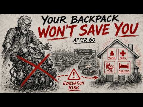 Why Preppers Over 60 Should NEVER Bug Out (Real Disaster Data)