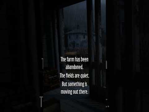 Night Shift in an Abandoned Farm During Zombie Apocalypse