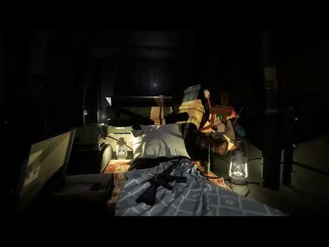 Zombie Apocalypse | Sleeping in a Van | Rain Ambience & Scary Sounds