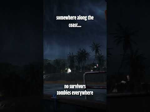 Rainy Night on a Boat During Zombie Outbreak | Sleep Ambience