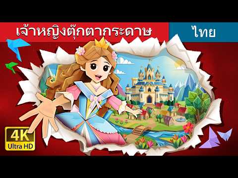 เจ้าหญิงตุ๊กตากระดาษ | The Paper Doll Princess in Thai | @ThaiFairyTales
