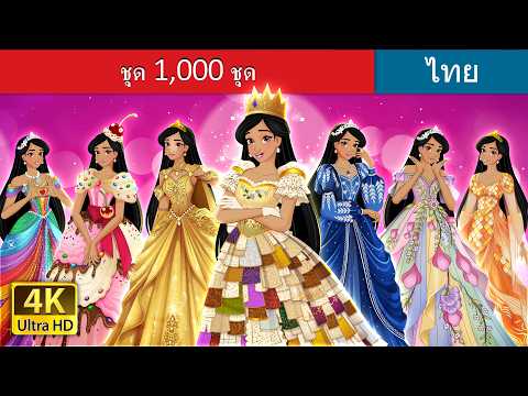 ชุด 1,000 ชุด | 1000 Dresses in Thai | @ThaiFairyTales