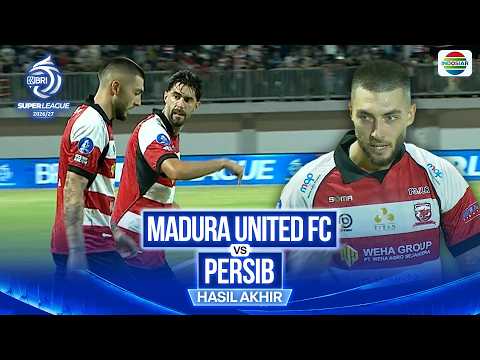 Madura United FC vs PERSIB - Hasil Pertandingan | BRI Super League 2026/27