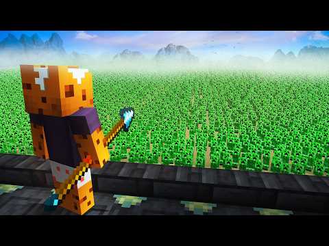 how i killed 1000 mobs with only a spear
