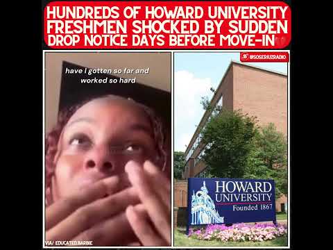 These Howard University Freshmen Got Unenrolled Out of Nowhere 😣💔