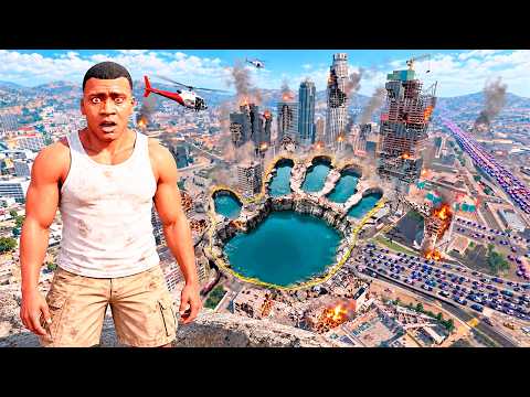 ENCONTRÉ una HUELLA de MANO GIGANTE en GTA 5