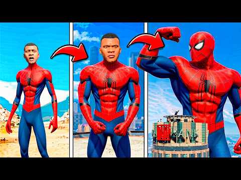 Me CONVIERTO en el SPIDERMAN más FUERTE de GTA 5