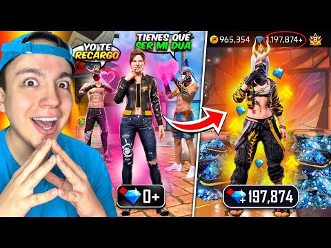ME HAGO PASAR POR BOTCITA PARA CONSEGUIR DIAMANTES en FREE FIRE😱💎