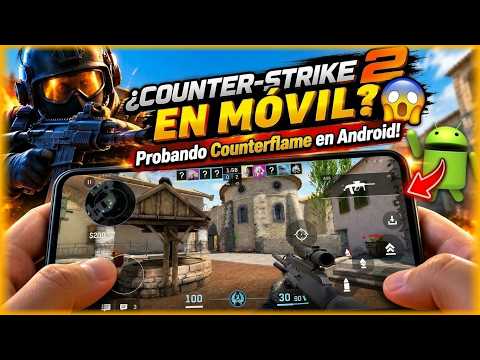 ¿COUNTER-STRIKE 2 EN CELULARES? - Probando el Nuevo CounterFlame para iOS y Android (Gameplay)