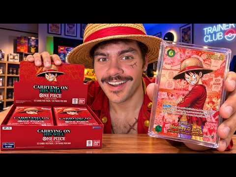 SAÍ DO POKÉMON PRA ABRIR CARTAS DE ONE PIECE (VALEU A PENA?)