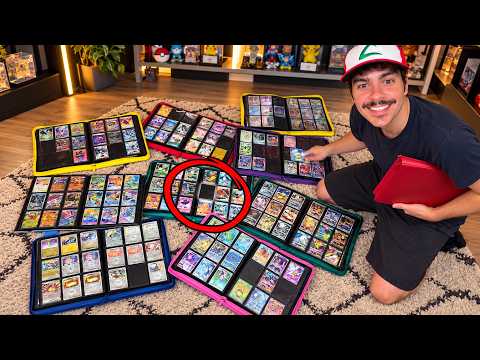 TOUR PELA MINHA COLEÇÃO DE FICHÁRIOS DE CARTAS POKÉMON !!