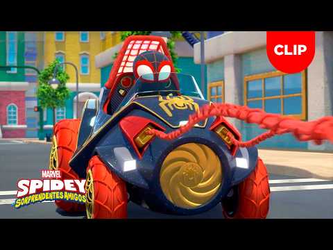 ¡El Duende Verde usa su Rayo Controlador! | Clip | Spidey y sus Sorprendentes amigos