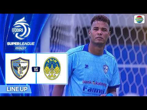 Isenmulang Kalteng FC vs PSIM Yogyakarta -  Line Up & Kick Off | BRI Super League 2026/27