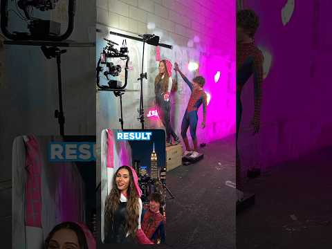 BTS of the Spider-Man Trend!