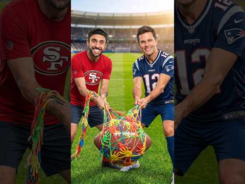 How many sticky hands does it take to lift a football ?
