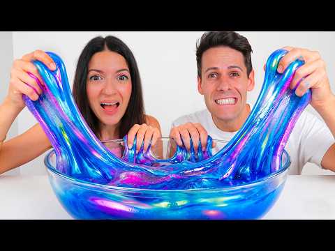 SLIME CHALLENGE ASSURDA DENTRO CASA ME CONTRO TE!