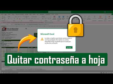 Cómo DESPROTEGER una Hoja de Excel SIN CONTRASEÑA 🔓 (DESBLOQUEAR HOJA)