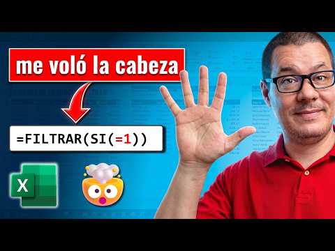 (5 Trucos) de la Función FILTRAR Si Quieres Dominar Excel ¡El Último No lo Conoces!