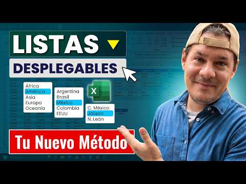 El Nuevo Método para hacer Listas Desplegables en Excel ✅