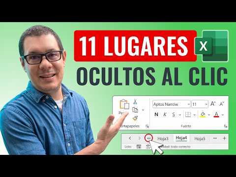 11 Lugares Ocultos de Excel donde puedes Hacer Click ¡Que Desconoces!