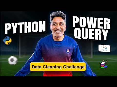 Power Query vs. Python - Soccer Data Cleaning Challenge ⚽🥅
