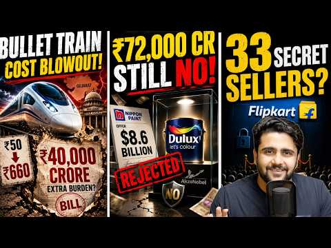 Dulux Says No To $8.6B, Tata Buys Yogloans, Flipkart Faces Complaint, Bullet Train : Business News