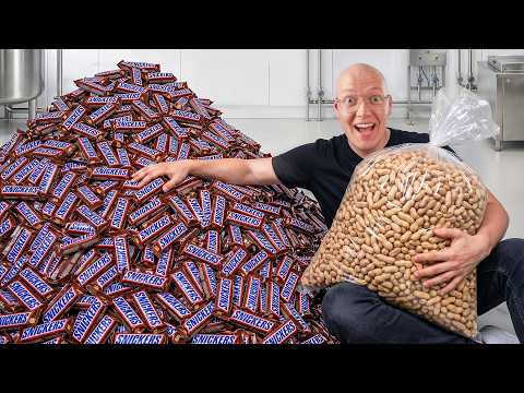 СКОЛЬКО ПОЛУЧИТСЯ SNICKERS ИЗ 1 МЕШКА АРАХИСА ?