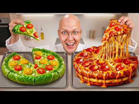 Пицца 99 vs 9999 Калорий !