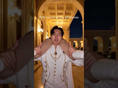 POV: he can lift you effortlessly 💪