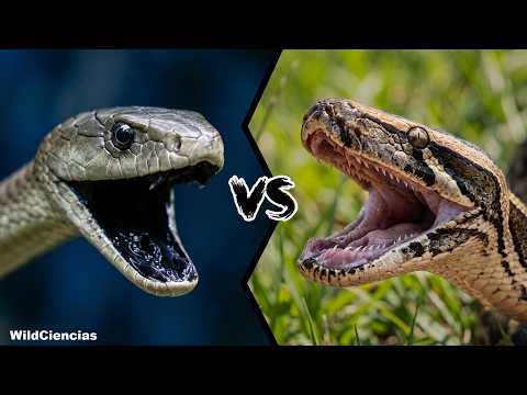 Black Mamba vs Python - Who Would Win?