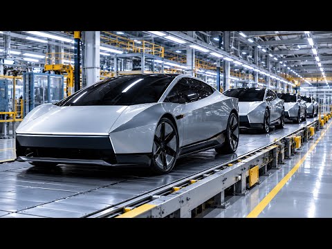 The Insane Manufacturing Process of the New Tesla Roadster | Mega Factory Tour