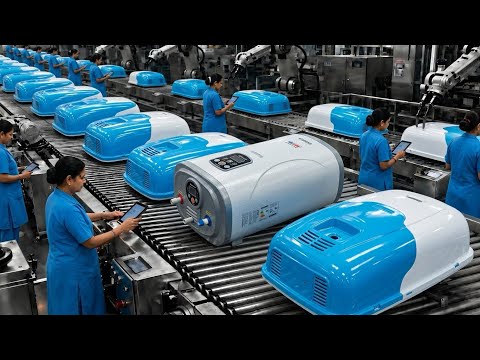 How Millions of Water Heaters Are Manufactured | Complete Factory Tour 