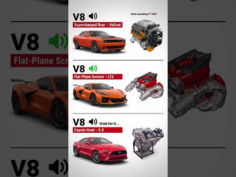 Best Sounding American V8? (Hellcat vs Z06 vs Coyote)