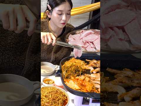 항정살 기름에 볶음밥...얼마나 맛있게요??
