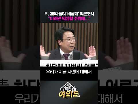 靑, 36억 들여 '비공개' 여론조사…"이러면 의심할 수밖에…" [흑백여의도]