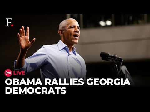 Obama LIVE: Georgia Showdown As Democrats Mobilise Voters Ahead Of November 3