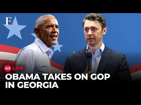 Obama LIVE: Former President Rallies For Ossoff And Keisha Lance Bottoms In Georgia