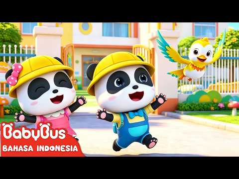 Lagu Pergi ke Sekolah🎒🏫| Lagu Anak Klasik | Lagu Sekolah | Lagu Anak-anak | BabyBus Bahasa Indonesia