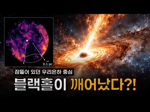 잠들어있는 줄 알았던 블랙홀이 갑자기 깨어났다?!