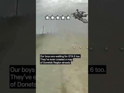Ukrainian Soldiers Are Also Waiting for GTA 6 #warinukraine