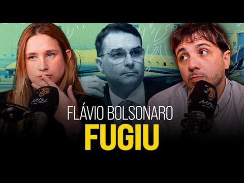 URGENTE: FLÁVIO BOLSONARO FUGIU DO BRASIL