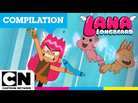 Magic, Monsters & Epic Fails! | Lana Longbeard 🛡️ | Cartoon Network UK