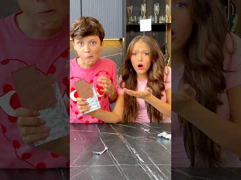 WAIT FOR IT…🍫😂 #familyfirst #funny