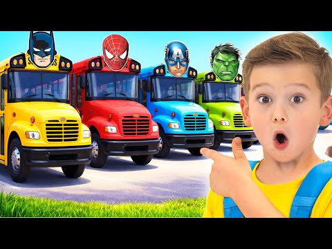 Superhero School Adventure - Fun Lessons and Teamwork for kids
