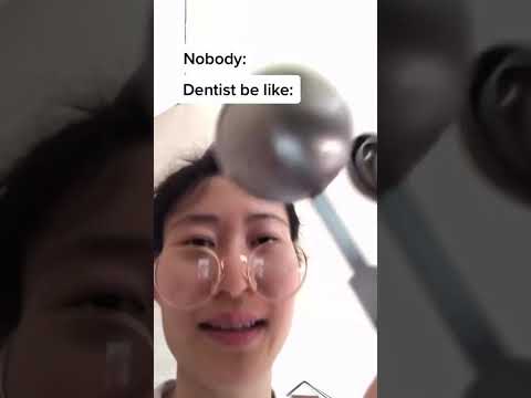 Dentist be like 😅 #dentist