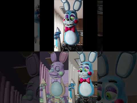 Toy Bonnie in Real Life FNaF 2 Animation (BTS)