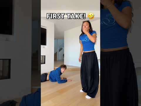 FAIL!🤣😭 - Cadel and Mia #blooper #funny #couple #shorts