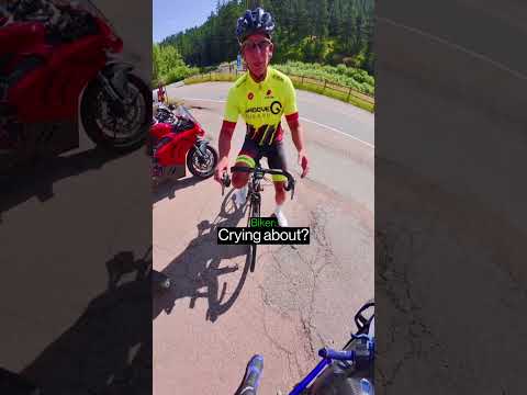 When A Biker Gets Confronted By A Heated Cyclist…