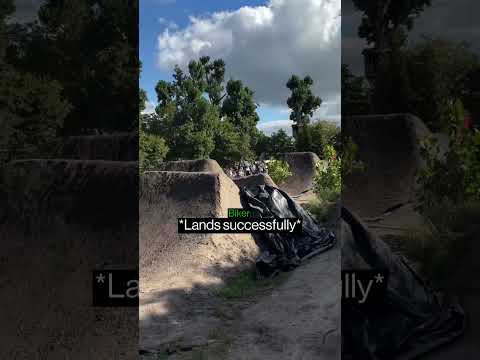 When A Biker Attempts An Insane Trick Run…