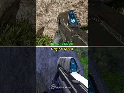 Halo Remake (2026) VS Original (2001) - Rifle Comparison
